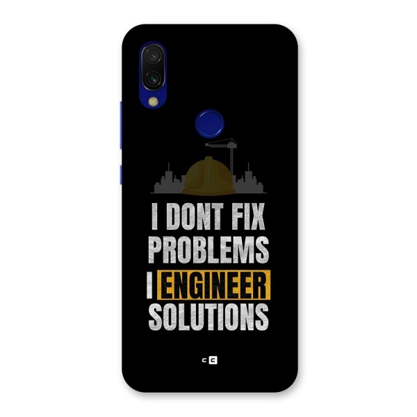 Engineer Solutions Back Case for Redmi 7