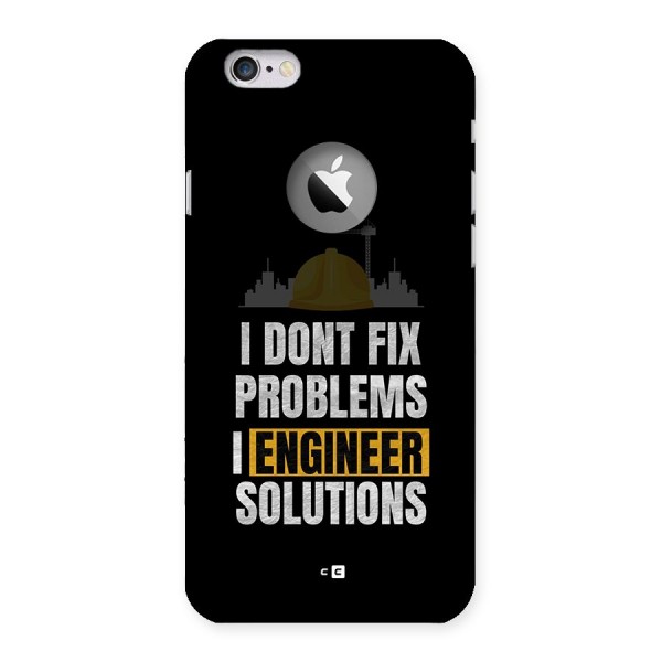 Engineer Solutions Back Case for iPhone 6 Logo Cut