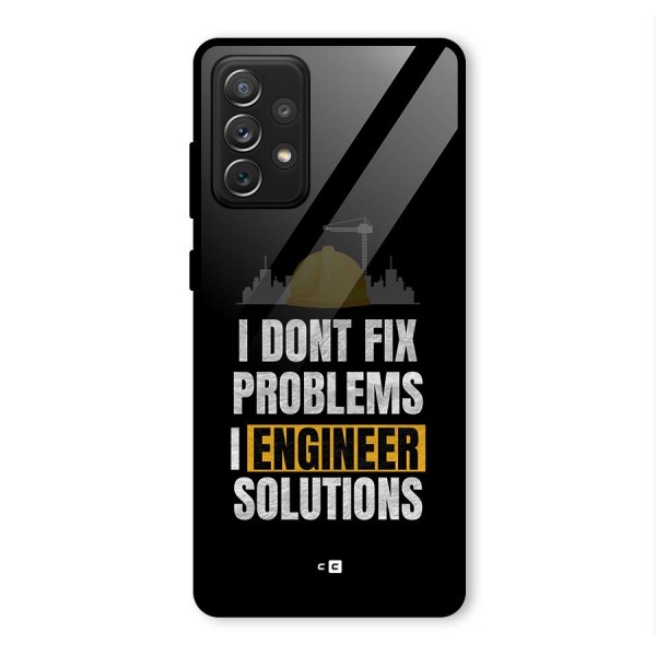 Engineer Solutions Glass Back Case for Galaxy A72