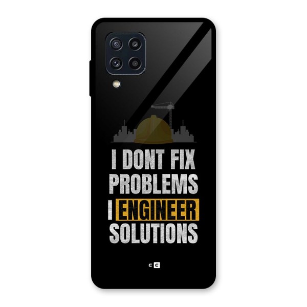 Engineer Solutions Glass Back Case for Galaxy M32