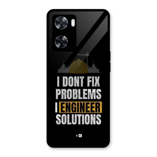 Engineer Solutions Glass Back Case for Oppo A77