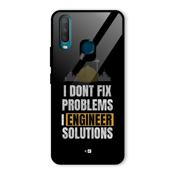 Engineer Solutions Glass Back Case for Vivo Y12