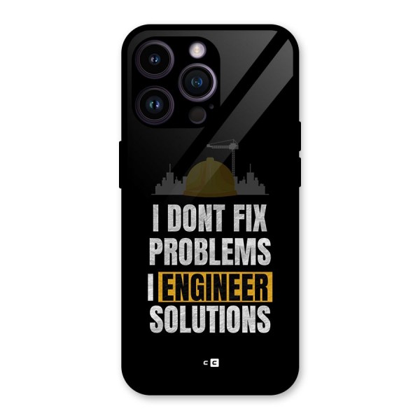 Engineer Solutions Glass Back Case for iPhone 14 Pro Max