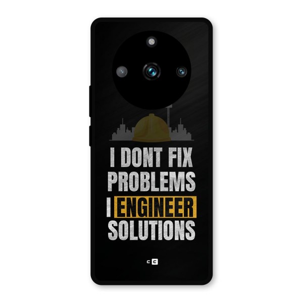Engineer Solutions Metal Back Case for Realme 11 Pro