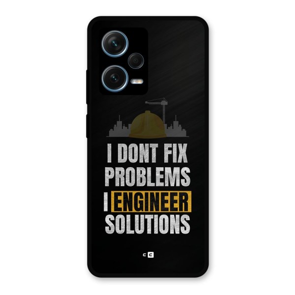 Engineer Solutions Metal Back Case for Redmi Note 12 Pro Plus 5G