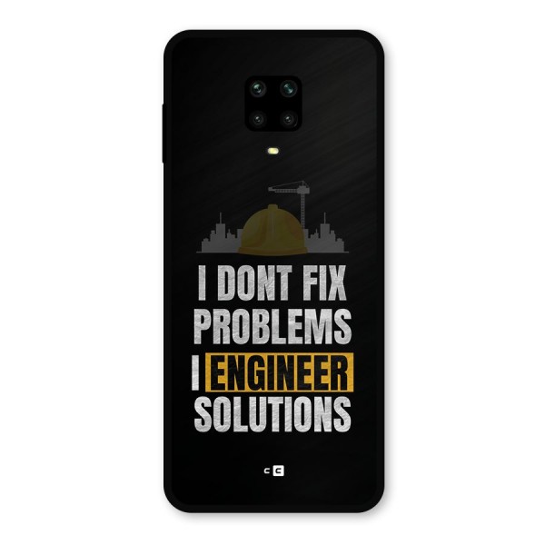 Engineer Solutions Metal Back Case for Redmi Note 9 Pro Max