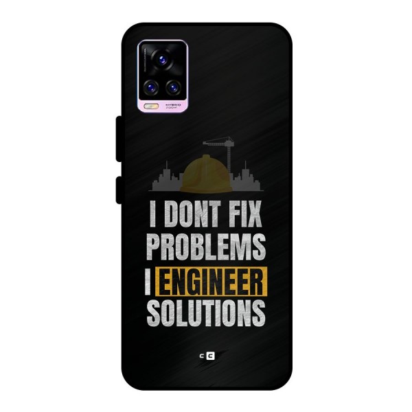 Engineer Solutions Metal Back Case for Vivo V20 Pro