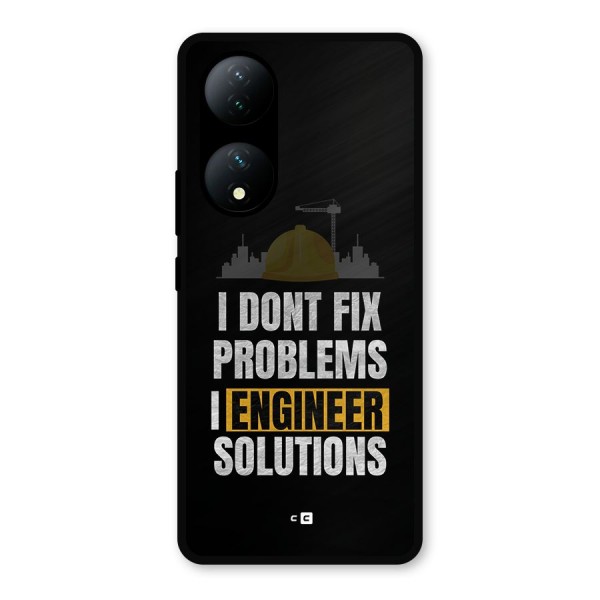 Engineer Solutions Metal Back Case for Vivo Y100