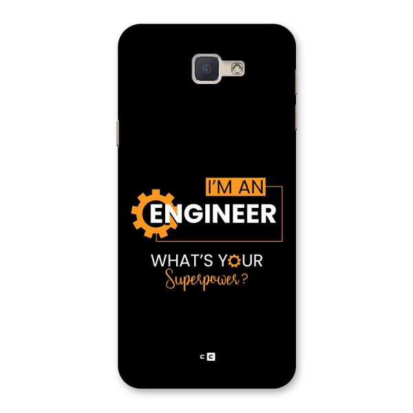 Engineer Superpower Back Case for Galaxy J5 Prime