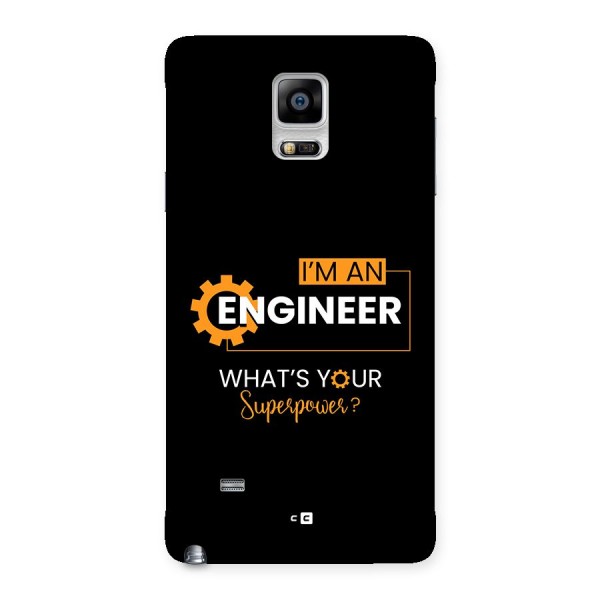 Engineer Superpower Back Case for Galaxy Note 4
