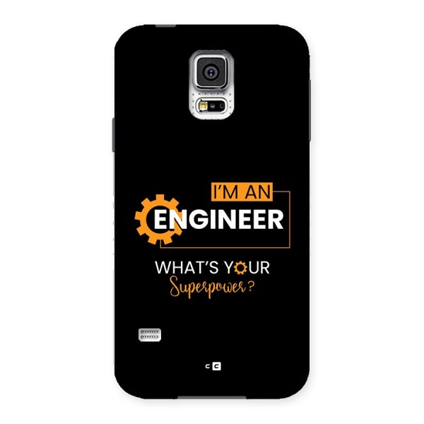 Engineer Superpower Back Case for Galaxy S5