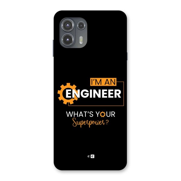 Engineer Superpower Back Case for Motorola Edge 20 Fusion