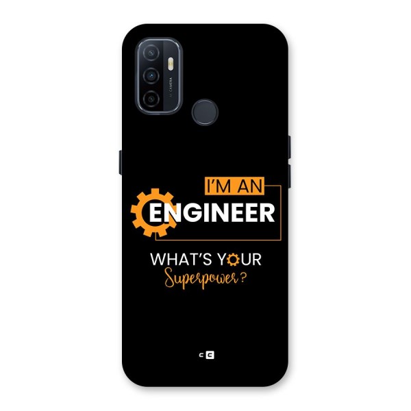Engineer Superpower Back Case for Oppo A32