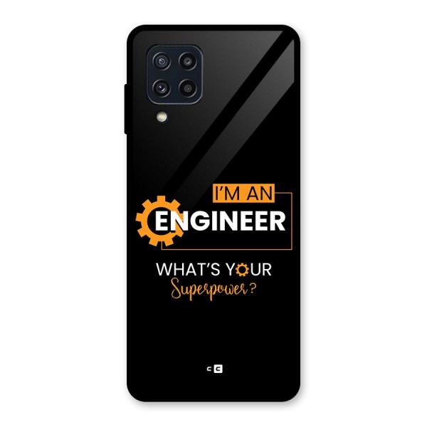 Engineer Superpower Glass Back Case for Galaxy M32