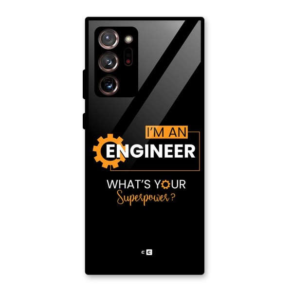 Engineer Superpower Glass Back Case for Galaxy Note 20 Ultra 5G