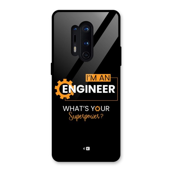 Engineer Superpower Glass Back Case for OnePlus 8 Pro