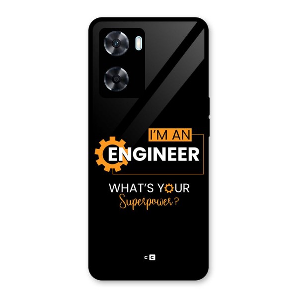 Engineer Superpower Glass Back Case for Oppo A77