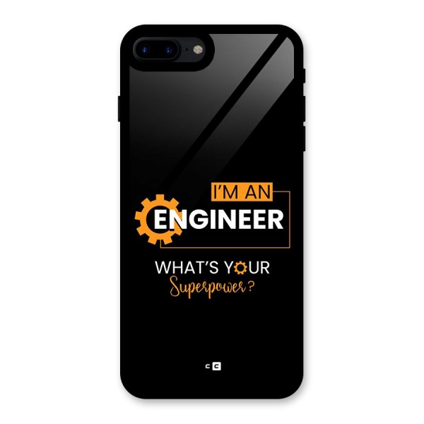Engineer Superpower Glass Back Case for iPhone 7 Plus