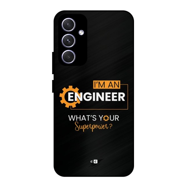 Engineer Superpower Metal Back Case for Galaxy A54