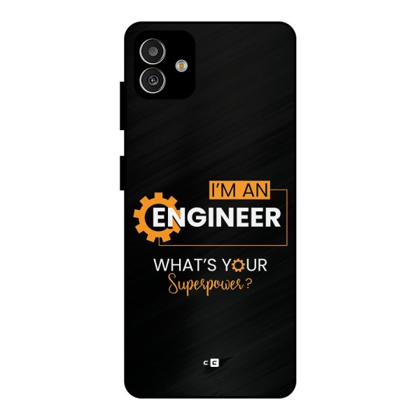 Engineer Superpower Metal Back Case for Galaxy M13 5G