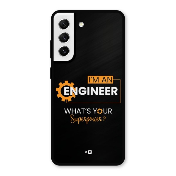 Engineer Superpower Metal Back Case for Galaxy S21 FE 5G