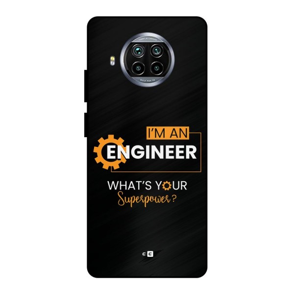 Engineer Superpower Metal Back Case for Mi 10i