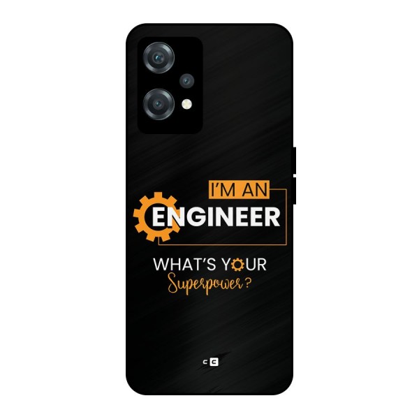 Engineer Superpower Metal Back Case for OnePlus Nord CE 2 Lite 5G