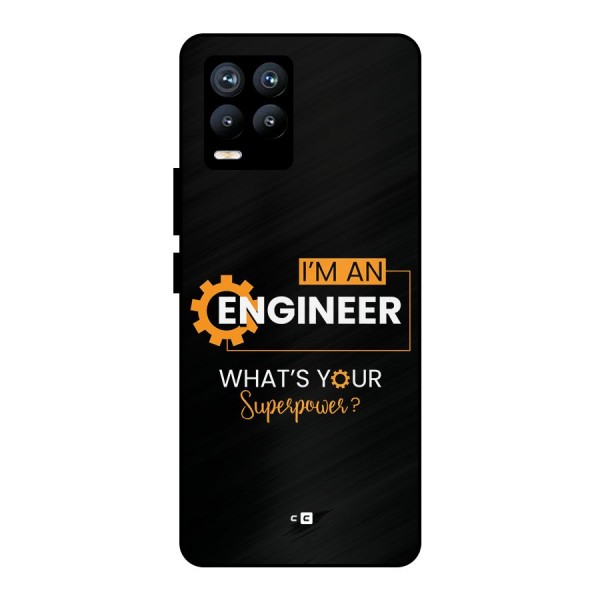 Engineer Superpower Metal Back Case for Realme 8 Pro