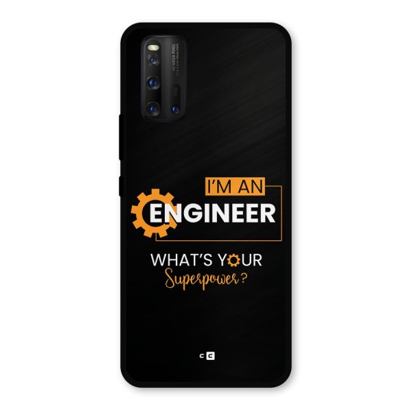 Engineer Superpower Metal Back Case for iQOO 3