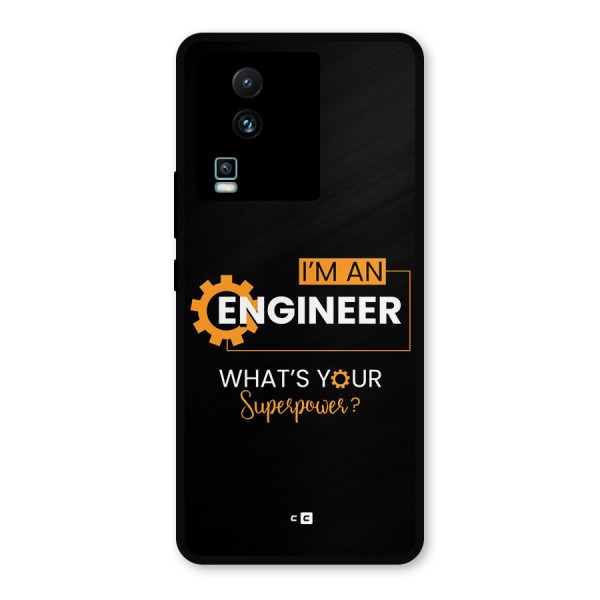 Engineer Superpower Metal Back Case for iQOO Neo 7