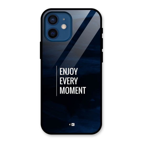 Enjoy Always Glass Back Case for iPhone 12 Mini