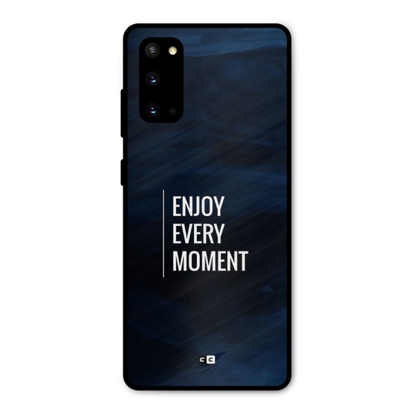 Enjoy Always Metal Back Case for Galaxy S20