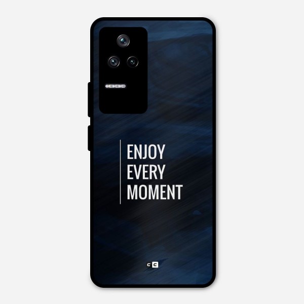 Enjoy Always Metal Back Case for Poco F4 5G