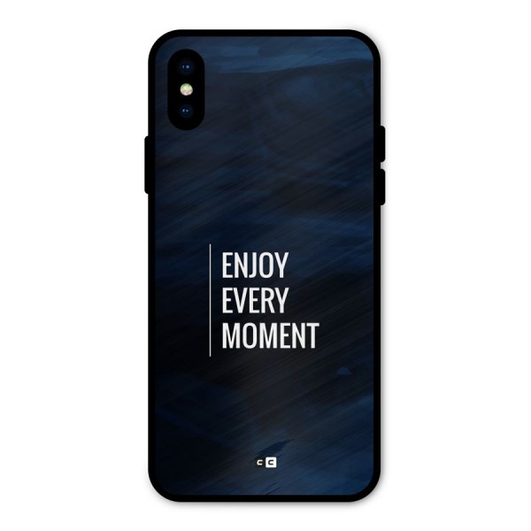Enjoy Always Metal Back Case for iPhone XS