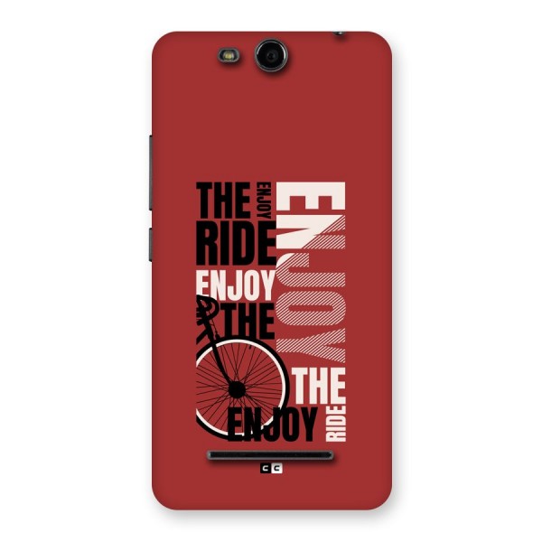 Enjoy The Ride Back Case for Canvas Juice 3 Q392