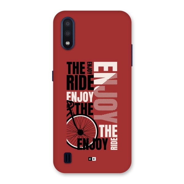 Enjoy The Ride Back Case for Galaxy M01