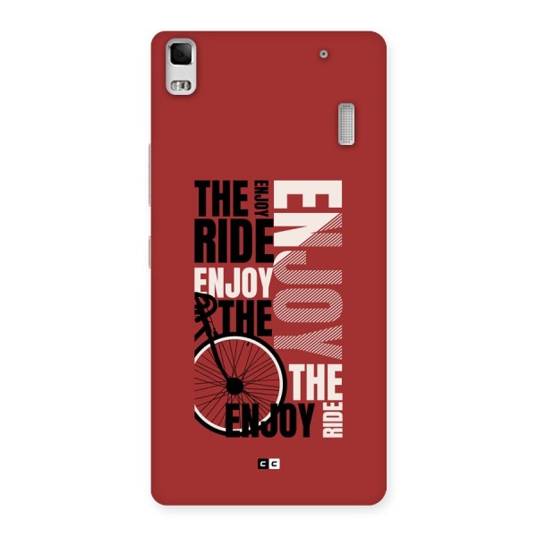 Enjoy The Ride Back Case for Lenovo K3 Note