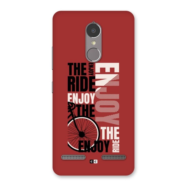 Enjoy The Ride Back Case for Lenovo K6