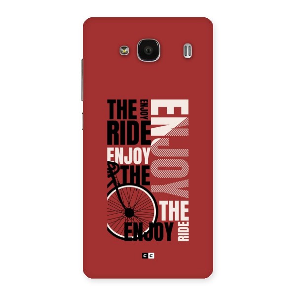 Enjoy The Ride Back Case for Redmi 2