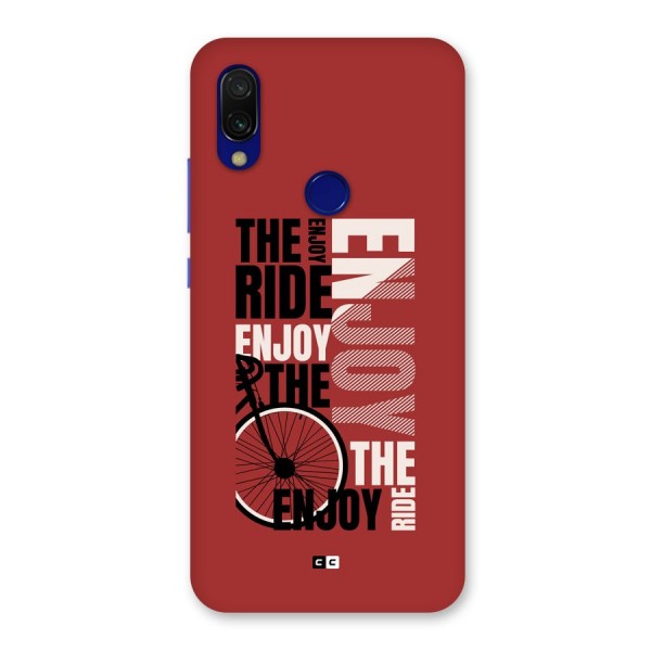 Enjoy The Ride Back Case for Redmi 7