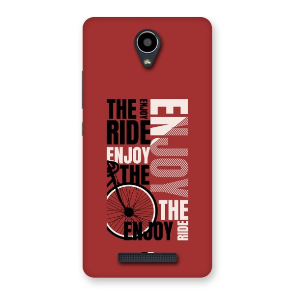 Enjoy The Ride Back Case for Redmi Note 2