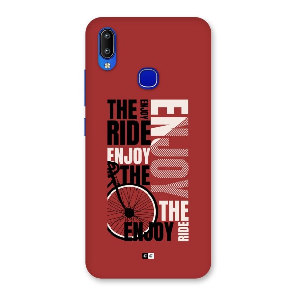 Enjoy The Ride Back Case for Vivo Y91