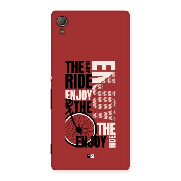 Enjoy The Ride Back Case for Xperia Z4