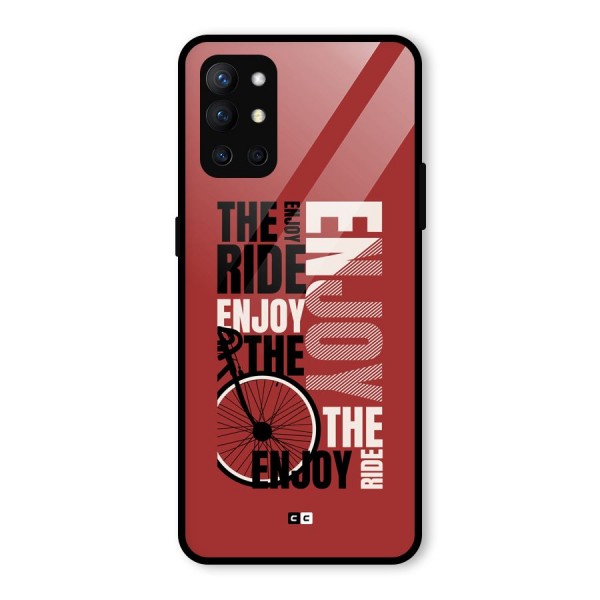Enjoy The Ride Glass Back Case for OnePlus 9R