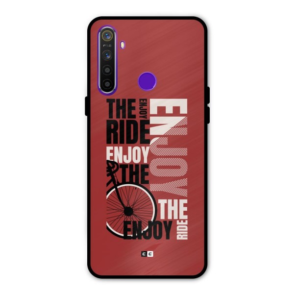 Enjoy The Ride Glass Back Case for Realme 5s