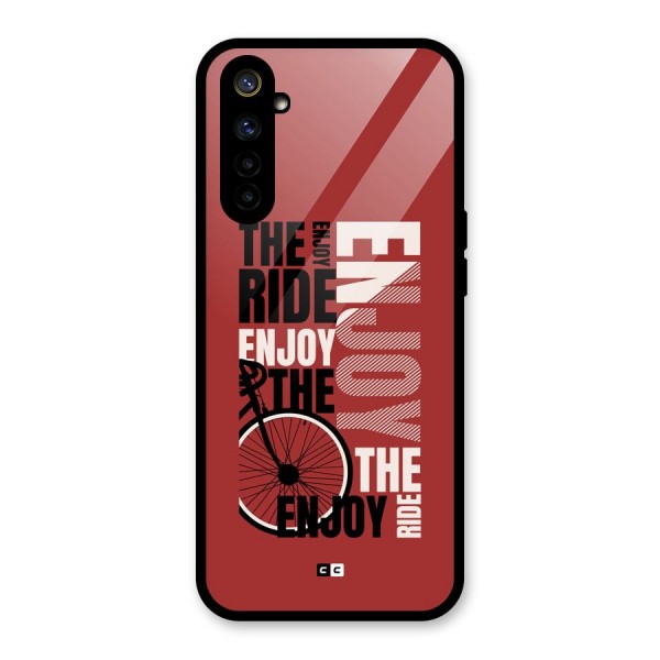 Enjoy The Ride Glass Back Case for Realme 6