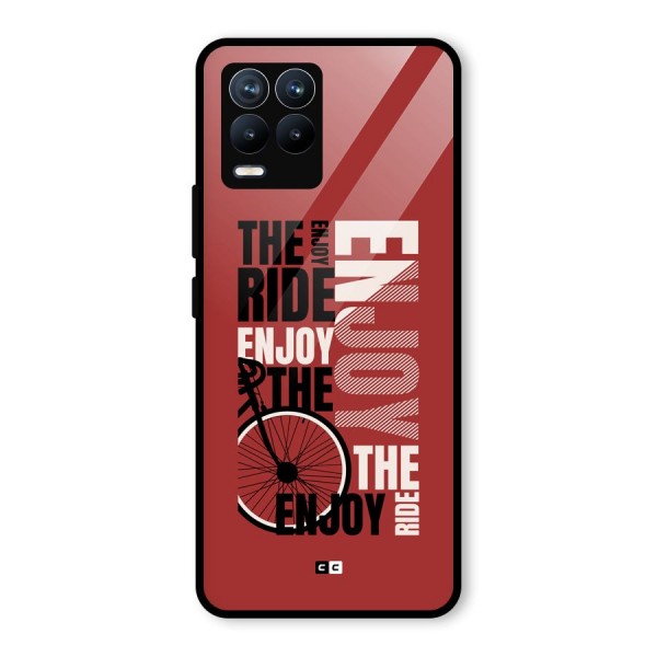 Enjoy The Ride Glass Back Case for Realme 8 Pro