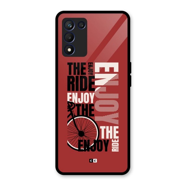 Enjoy The Ride Glass Back Case for Realme 9 5G Speed