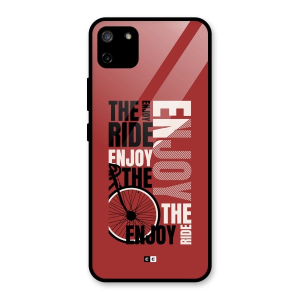 Enjoy The Ride Glass Back Case for Realme C11
