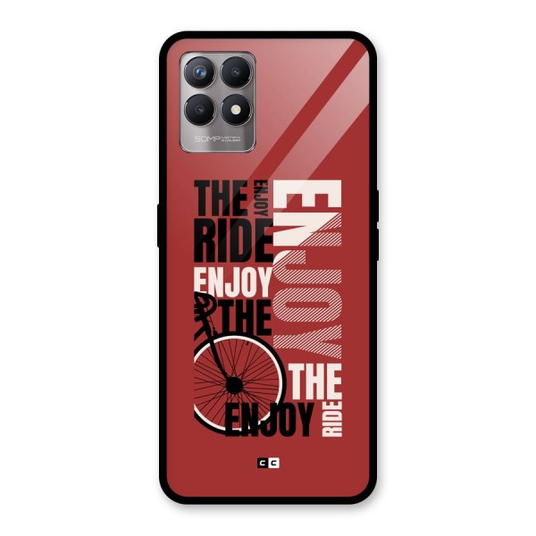 Enjoy The Ride Glass Back Case for Realme Narzo 50